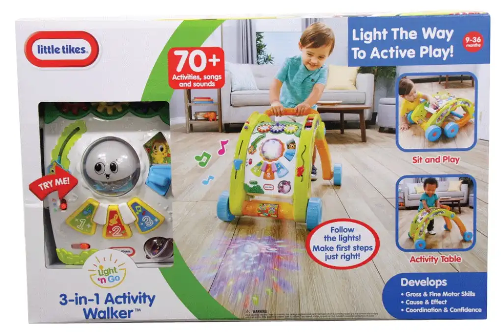 Little Tikes 3-in-1 Walker &amp; Activity Table