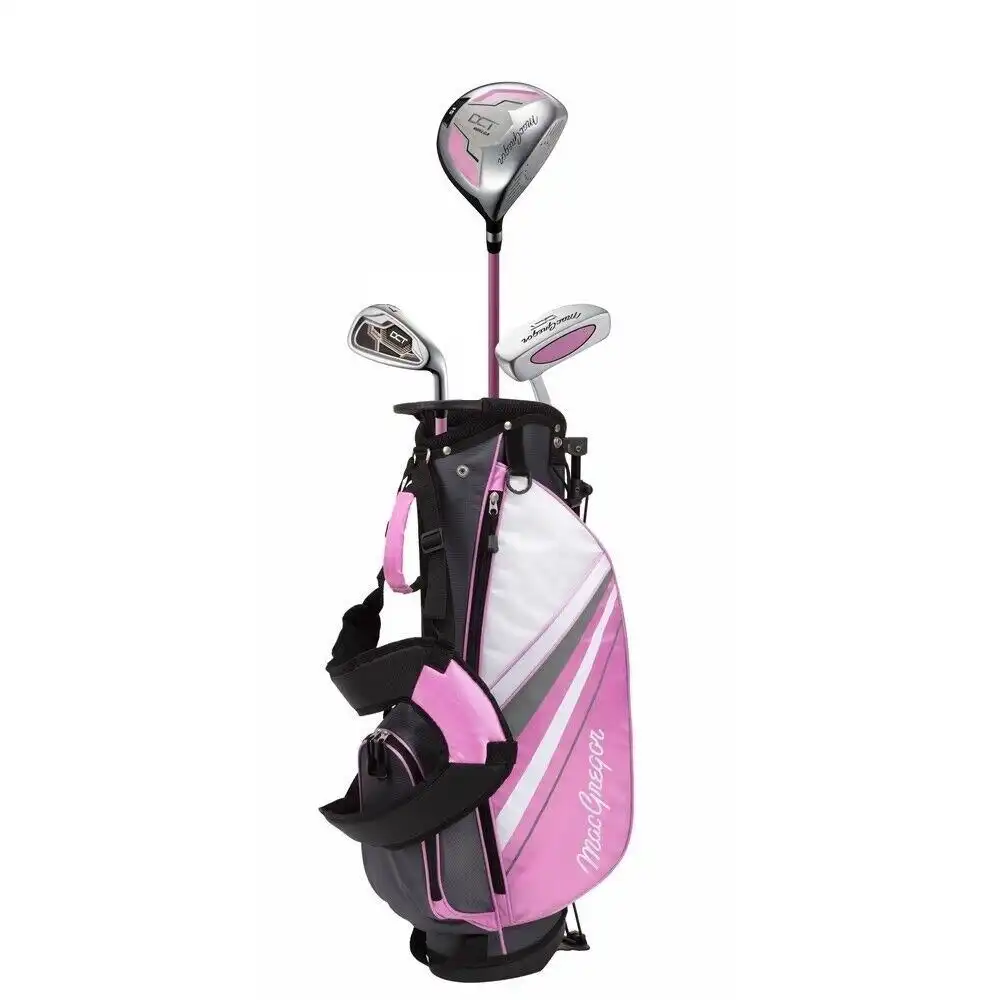 MacGregor Golf DCT Junior Girl Golf Clubs Set with Bag, Right Hand Ages 3-5