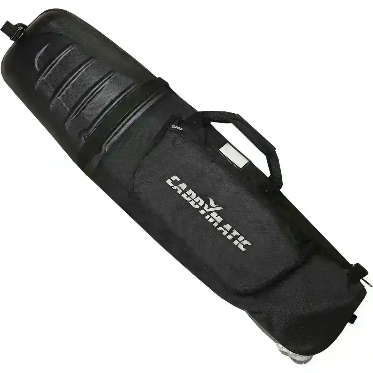 Caddymatic Hard Top Shell Padded Travel Cover with Wheels
