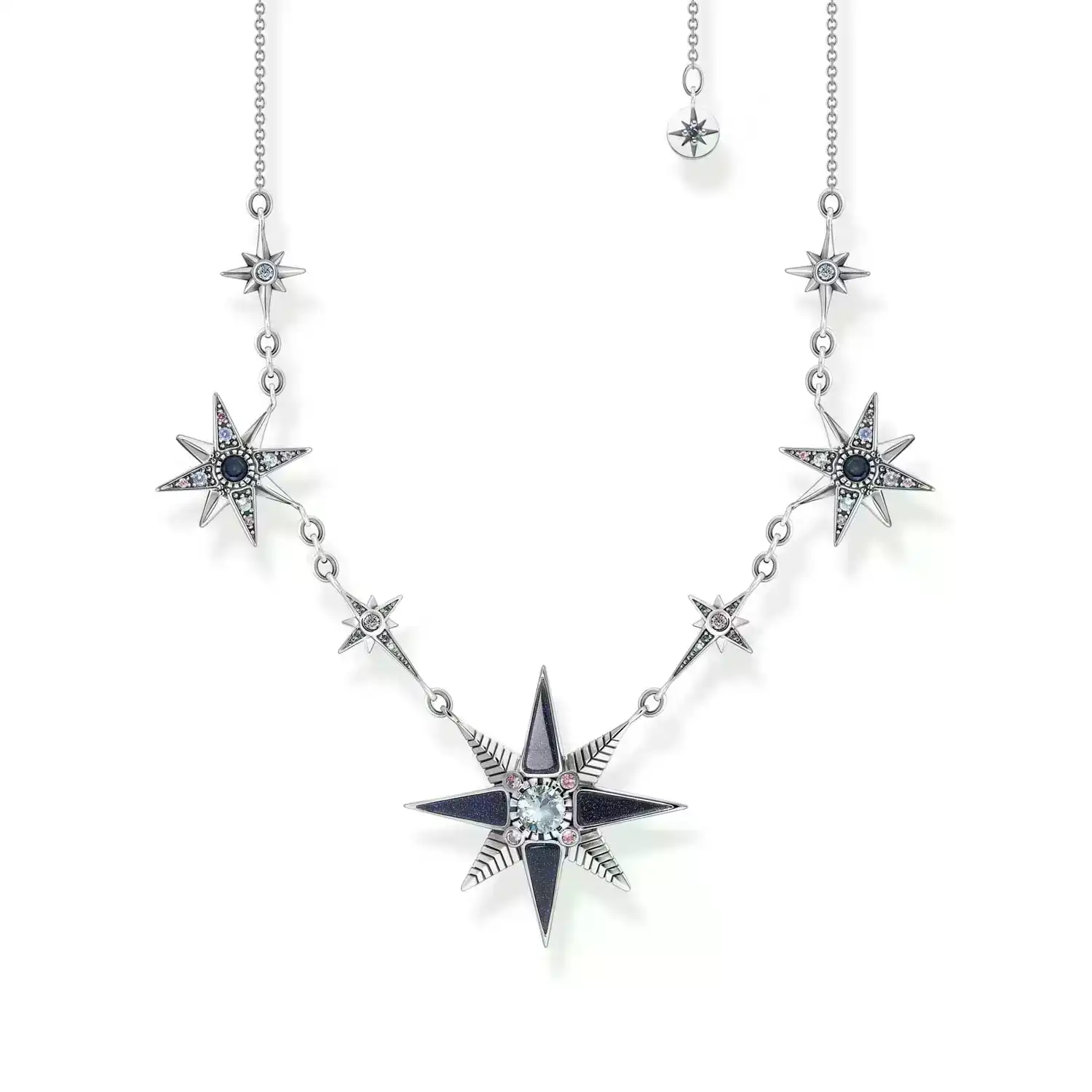 Thomas Sabo Magic Stars Sterling Silver Star Bright 40-45cm Chain