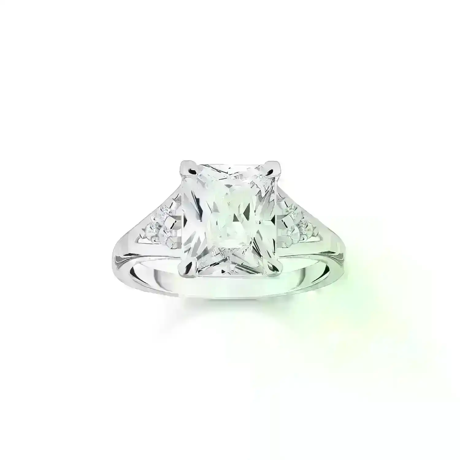 Thomas Sabo Heritage Sterling Silver CZ Cocktail Ring