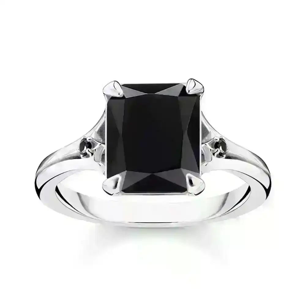 Thomas Sabo Magic Stones Sterling Silver Black Onyx Ring