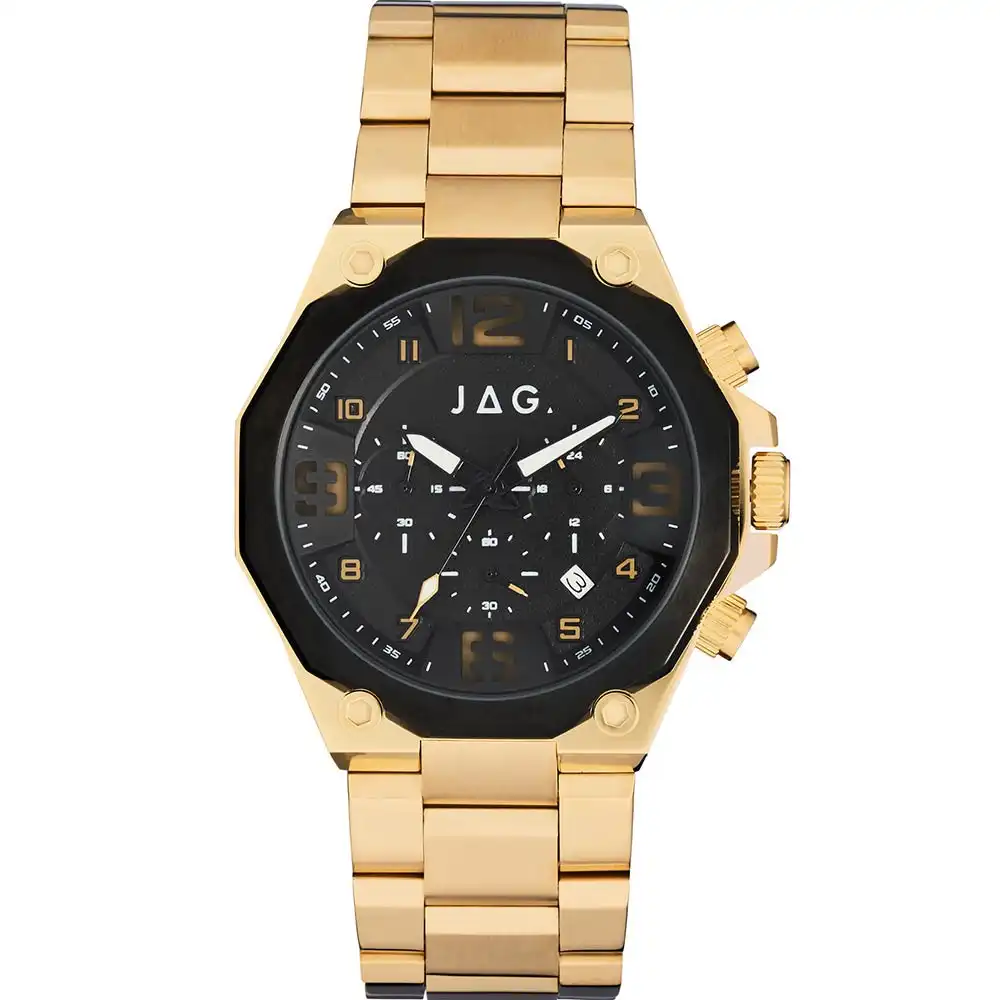 Jag J2645A Baxter Gold Tone Mens Watch