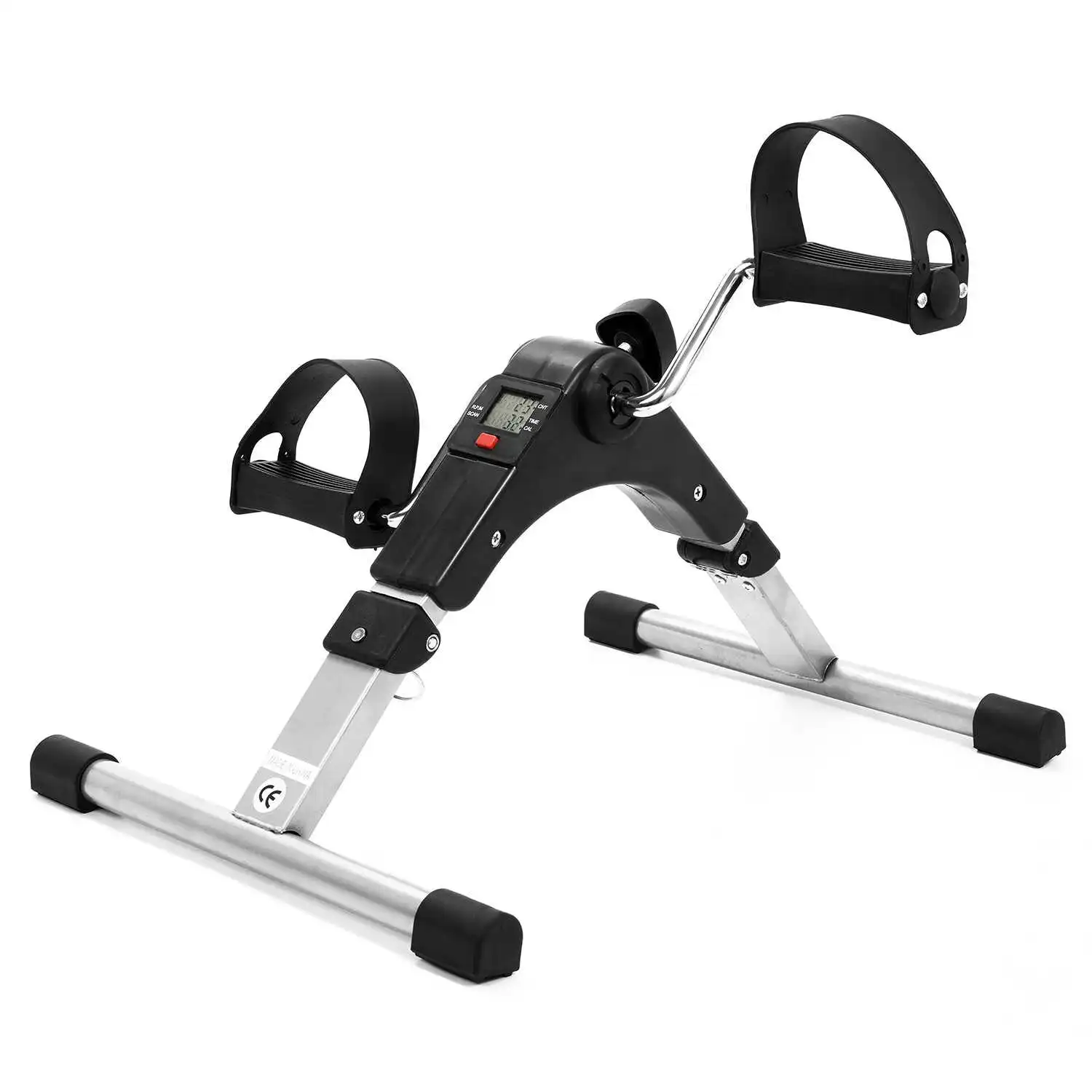 TODO Mini Folding Exercise Bike Pedal Trainer Gym Under Office Desk Cycle Arm/ Leg Workout