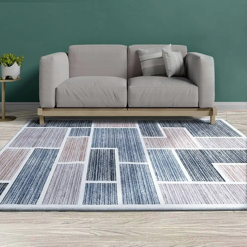 Artiss Floor Rug 160x230 Mat Carpet Short Pile Oblo
