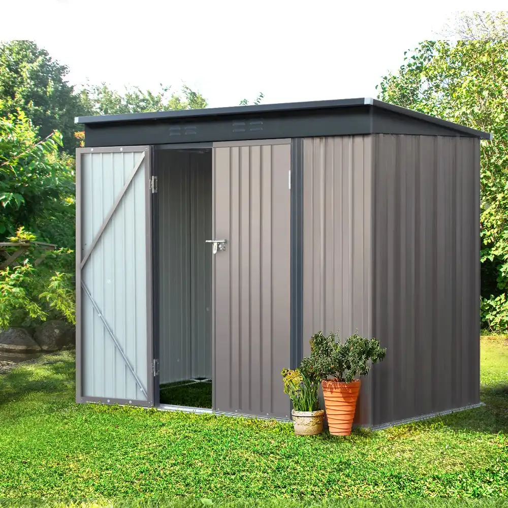 Giantz Garden Shed 2.31x1.22M Outdoor Storage Sheds Workshop Cabin Metal House