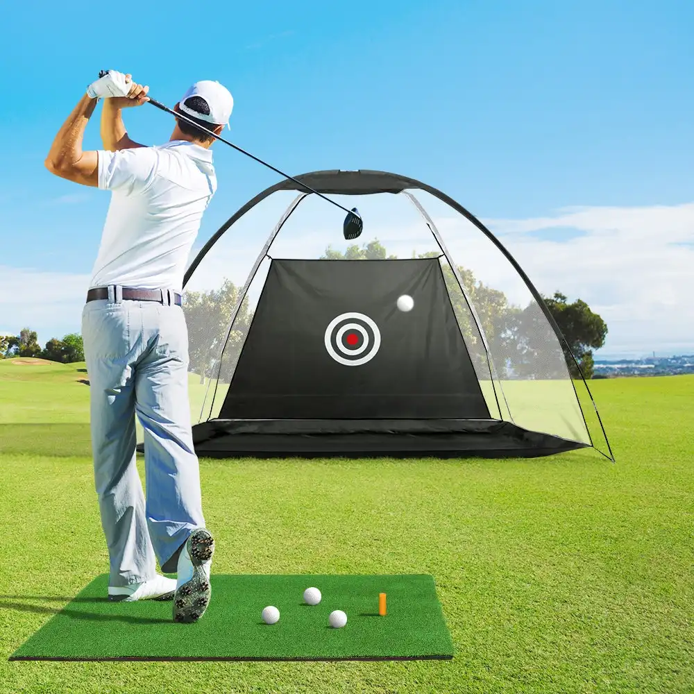 Everfit Golf Practice Net And Training Mat Set
