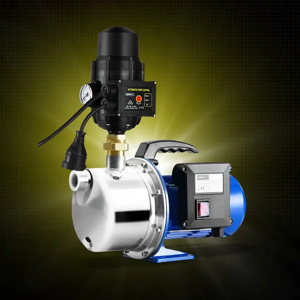 Giantz Water Pump High Pressure Switch Stage Controller Jet Pumps Garden Irrigation BK