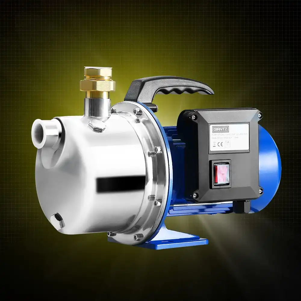 Giantz Water Pump Jet Pumps Controller High Pressure Switch Stage Garden Irrigation