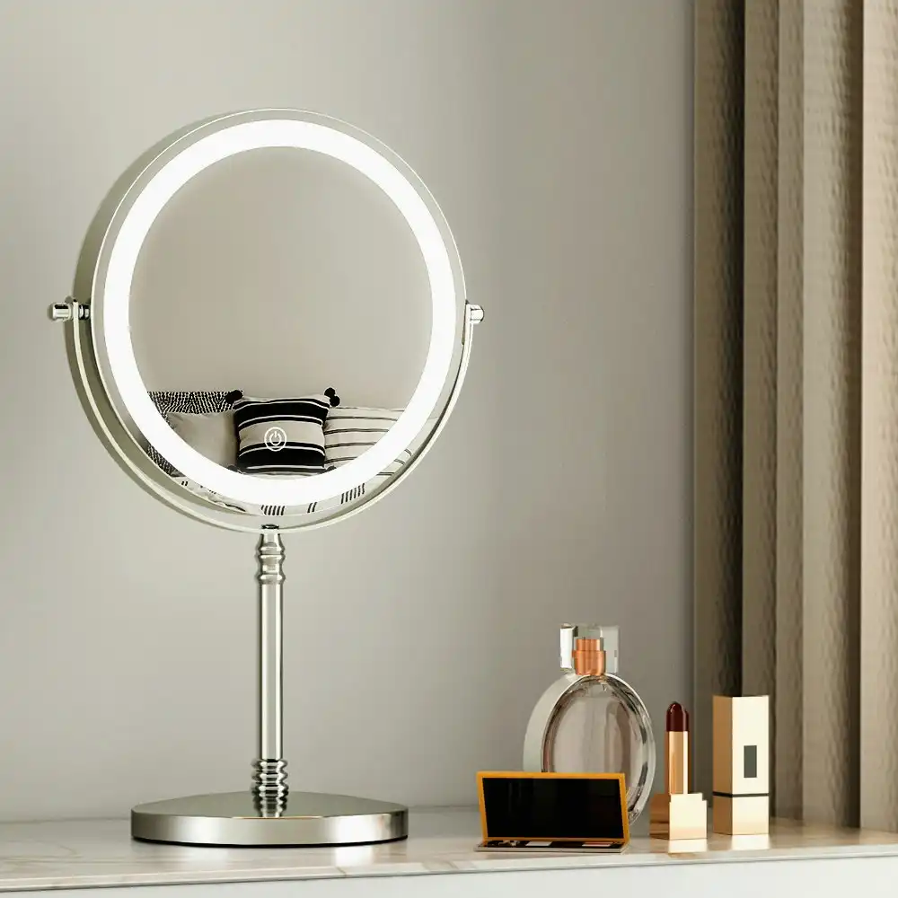 Embellir Makeup Mirror 10x Magnifying Lighted 360ÃƒÆ’Ã†â€™ÃƒÂ¢Ã¢â€šÂ¬Ã…Â¡ÃƒÆ’Ã¢â‚¬Å¡Ãƒâ€šÃ‚Â°Rotation