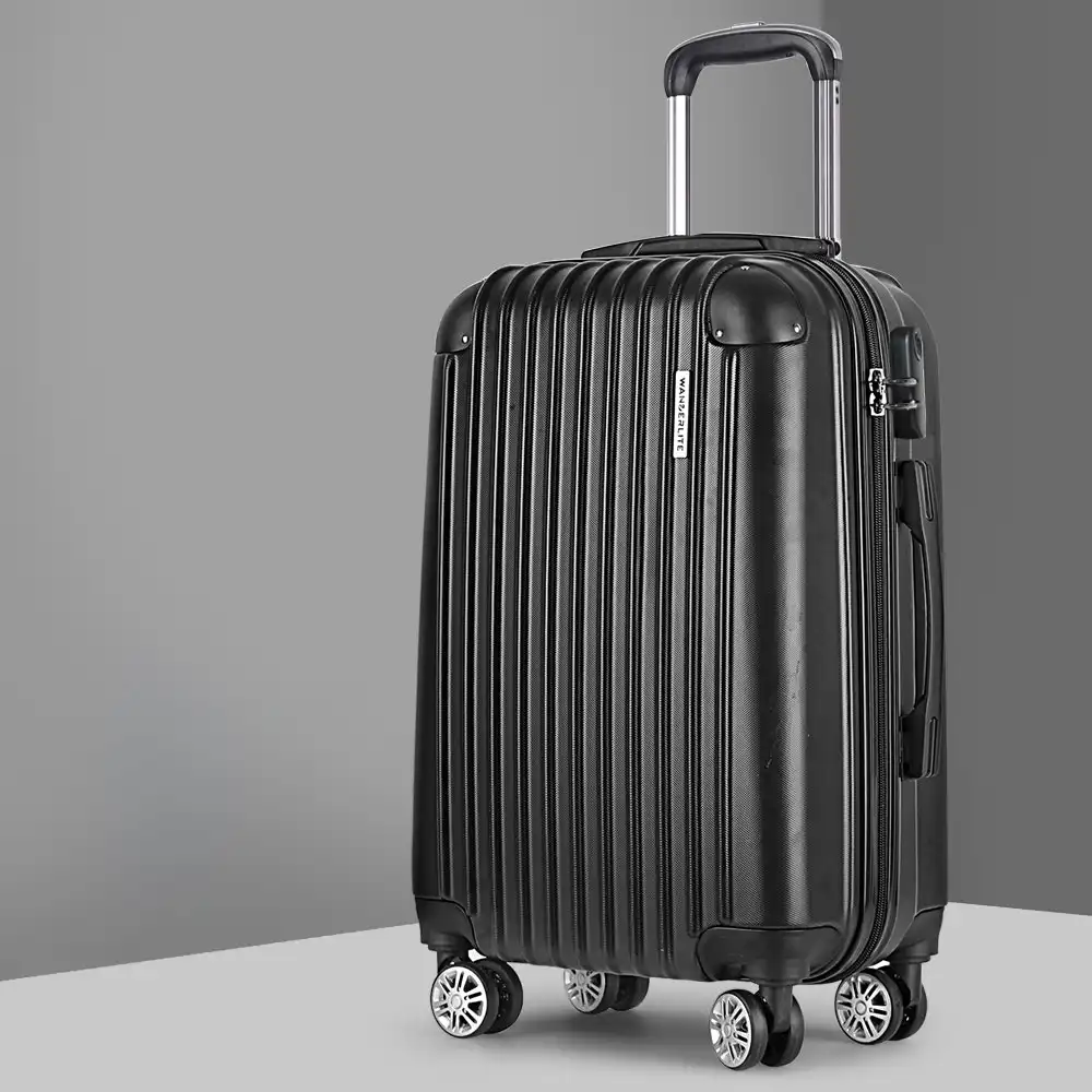 Wanderlite 28" Luggage Trolley Set Travel Suitcase