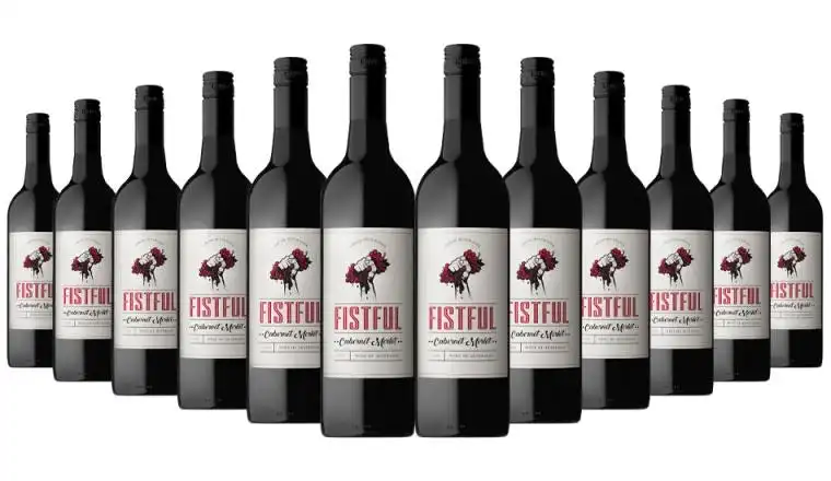 Fistful Cabernet Merlot Wine 2019 Australia - 12 bottles