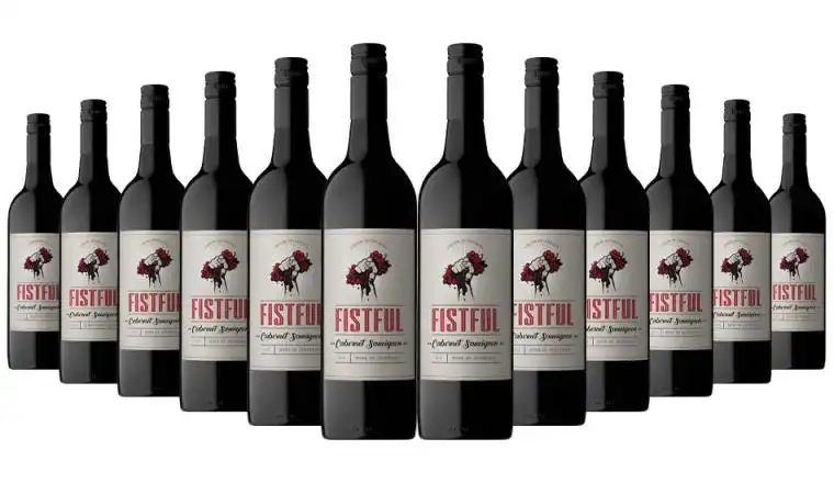Fistful Cabernet Sauvignon Wine 2019 Australia - 12 Bottles