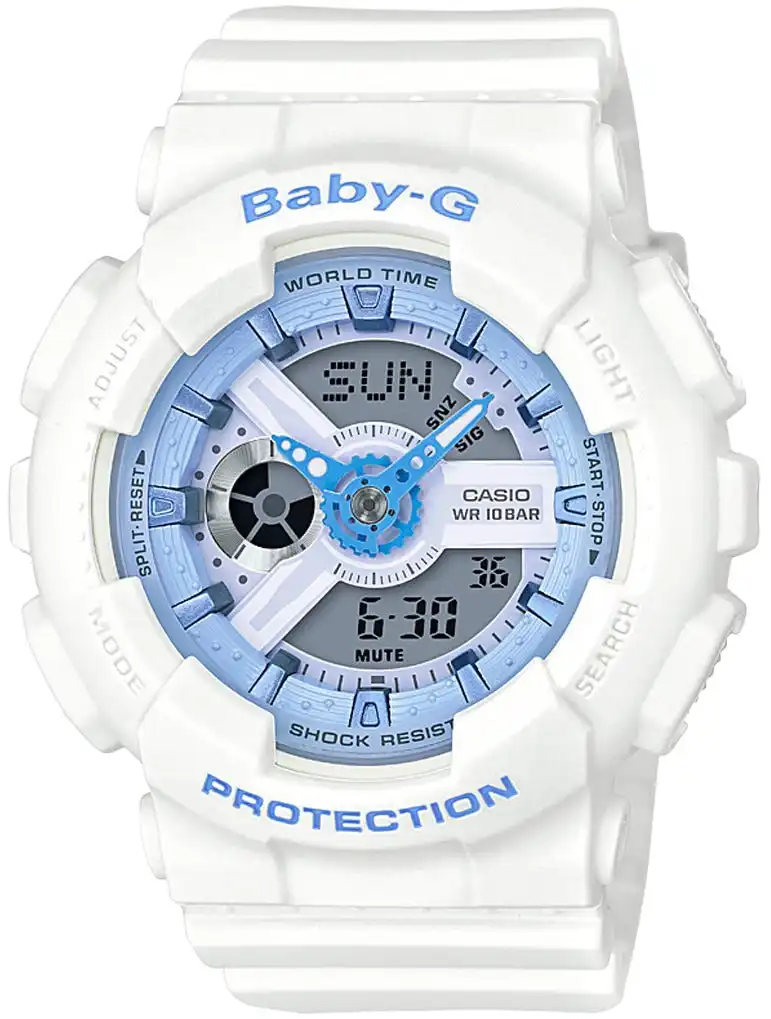 Baby G Digital & Analogue Watch Beach Colour Series BA110XBE-7A