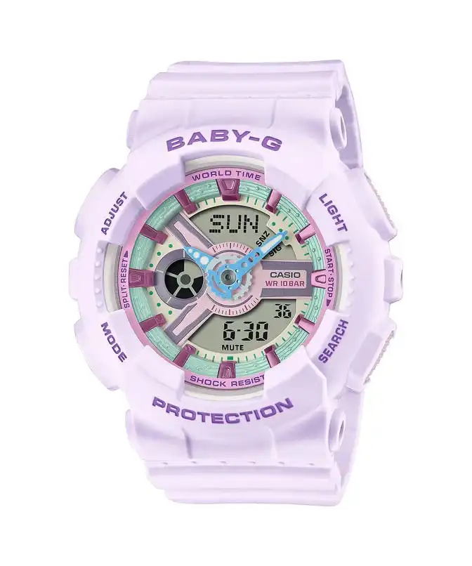 Baby G Digital & Analogue Watch Pastel Series BA110XPM-6A