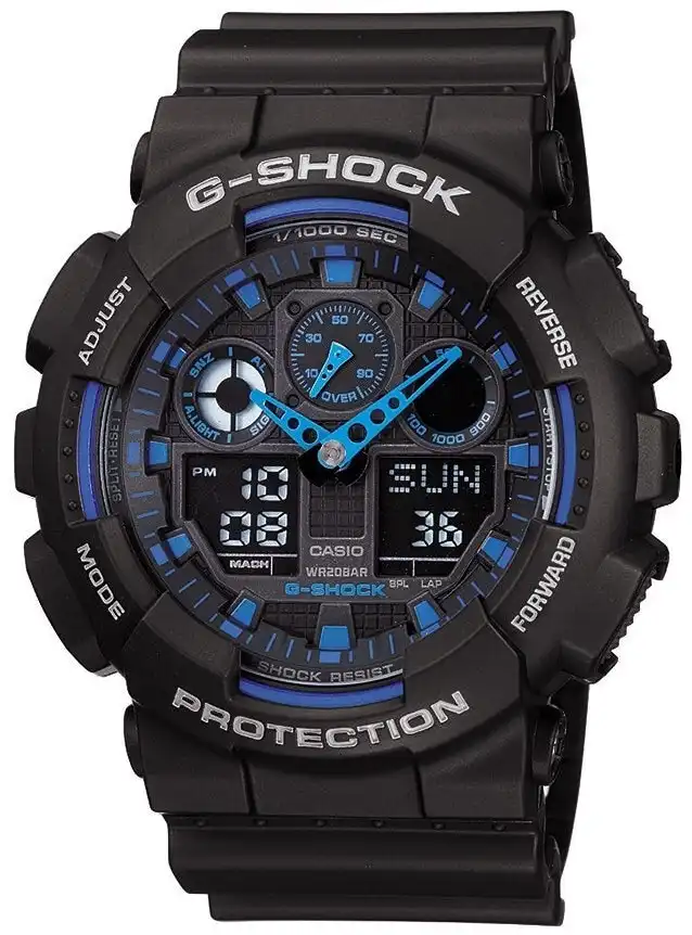 G-Shock Digital & Analogue Watch GA100-1A2