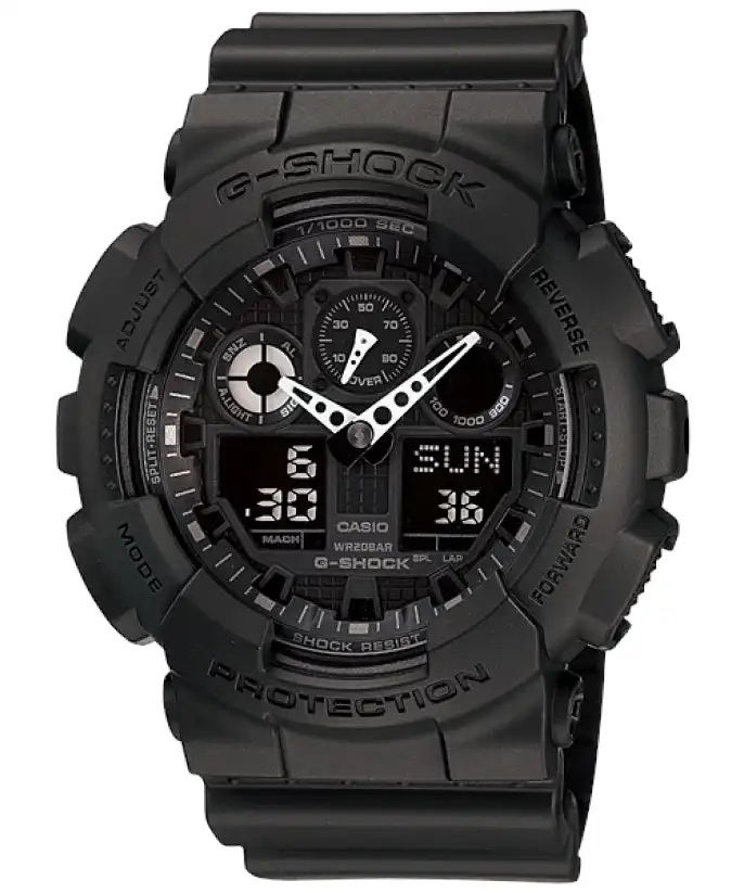 G-Shock Digital & Analogue Watch GA100-1A1