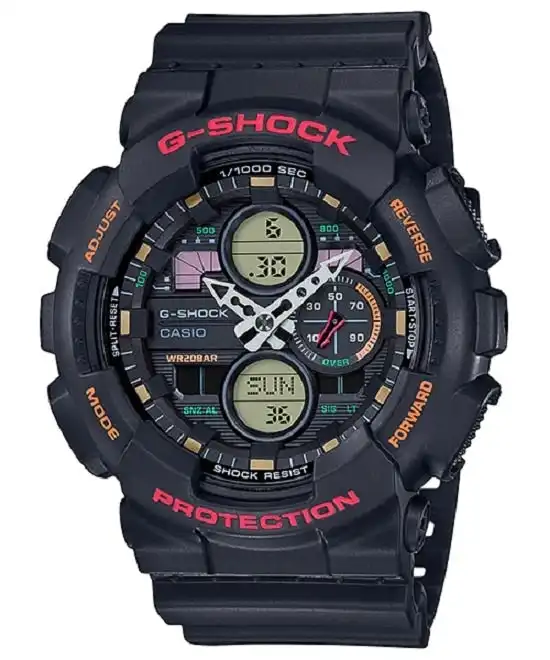 G-Shock Digital & Analogue Watch GA140-1A4