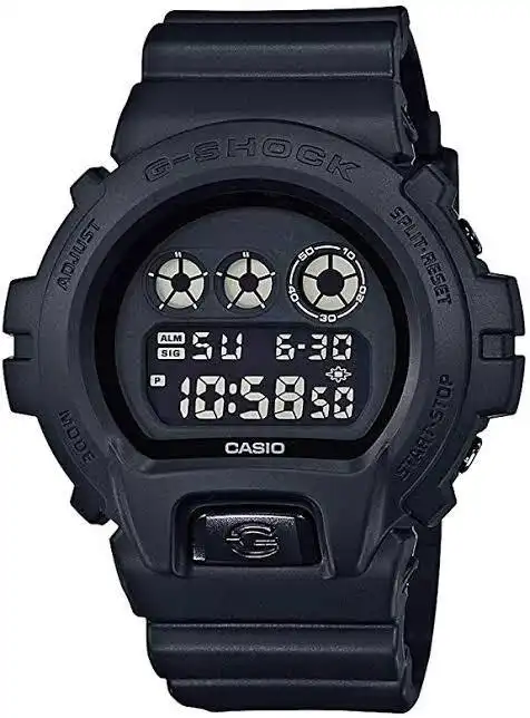 G-Shock Digital Watch Blackout Series DW6900BB-1D