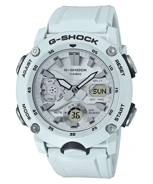 G-Shock Digital & Analogue Watch Carbon Core Guard Series GA2000S-7A