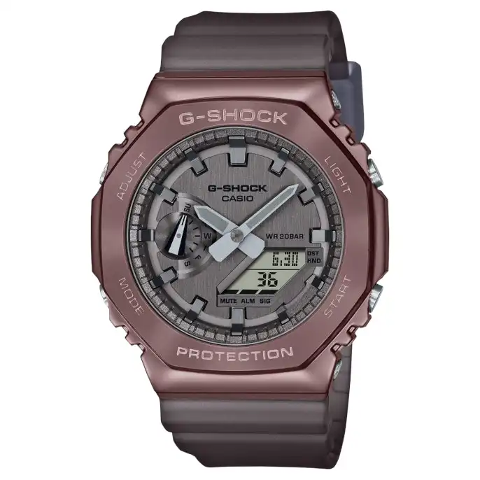 G-Shock Digital & Analogue G Steel Watch Metalized Series GM2100MF-5A
