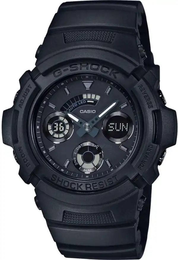 G-Shock Digital & Analogue Watch Biker Series AW591BB-1A