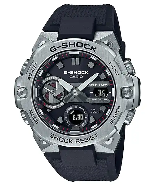 G-Shock Digital & Analogue Watch G-Steel Series GSTB400-1A
