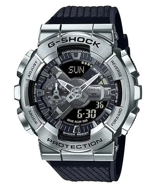 G-Shock Digital & Analogue G Steel Watch Metalized Series GM110-1A