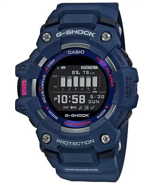 G-Shock Digital Bluetooth Fitness Watch G Squad Series GBD100-2D