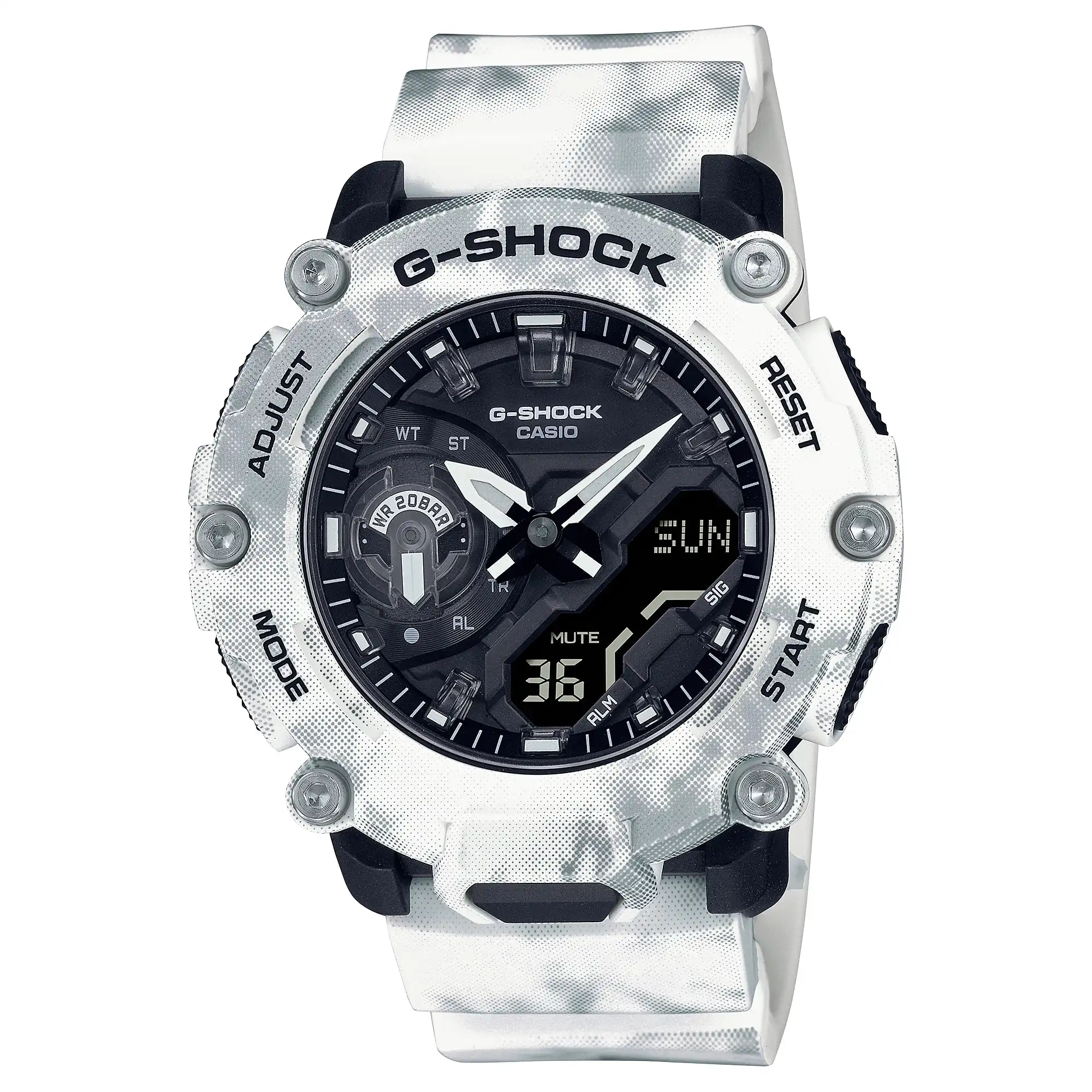 G-Shock Digital & Analogue Watch Carbon Core Guard Series GA2200GC-7A