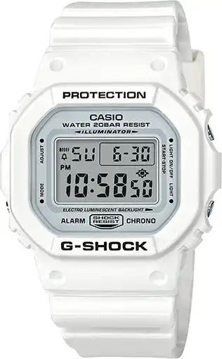 G-Shock White Digital DW5600MW-7D