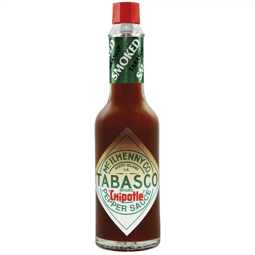 2x Tabasco 60ml Smoked Chipotle Hot/Spicy Jalapeno/Pepper Sauce/Marinade Food