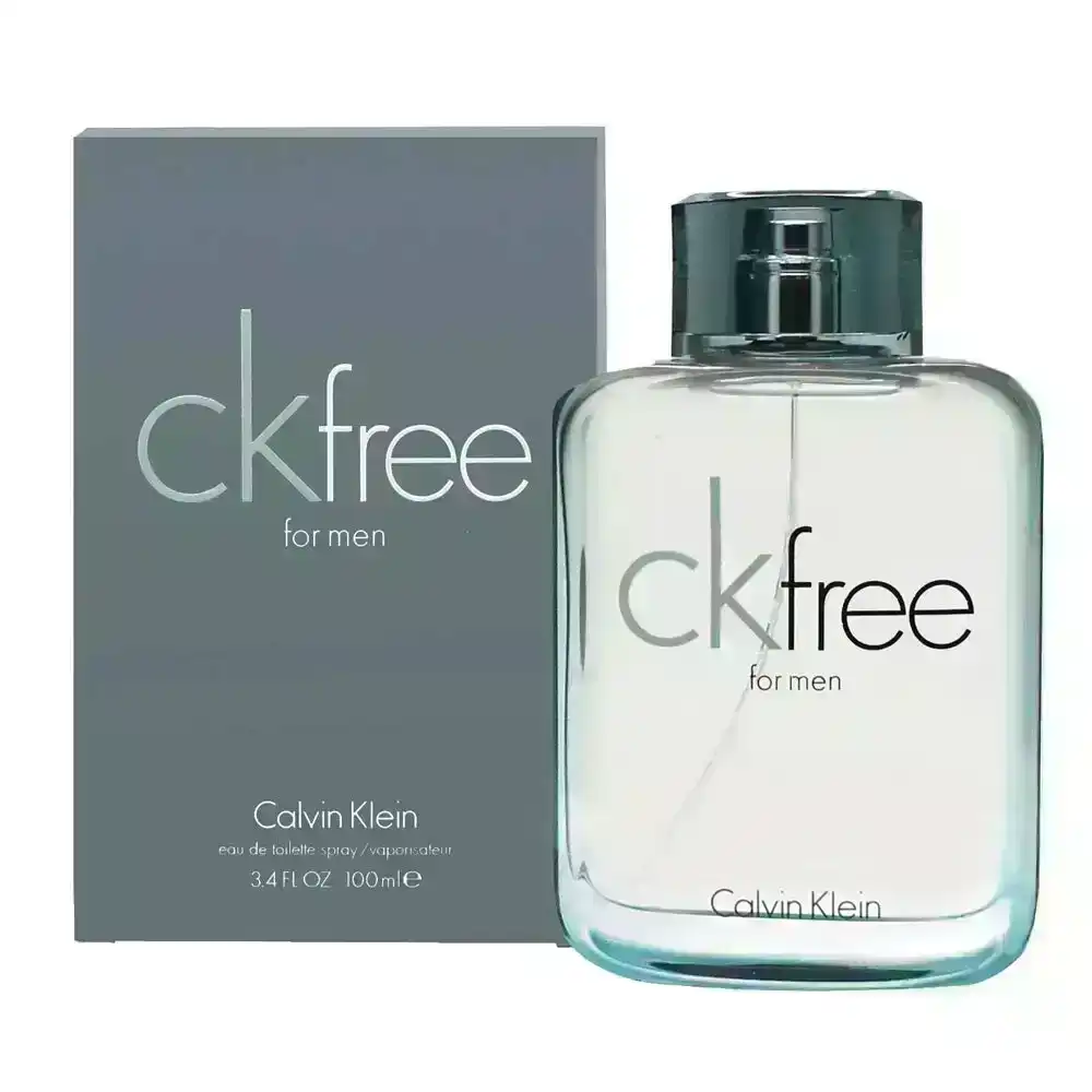 Calvin Klein CK Free 100ml Eau De Toilette Fragrances/Natural Spray For Men/Him