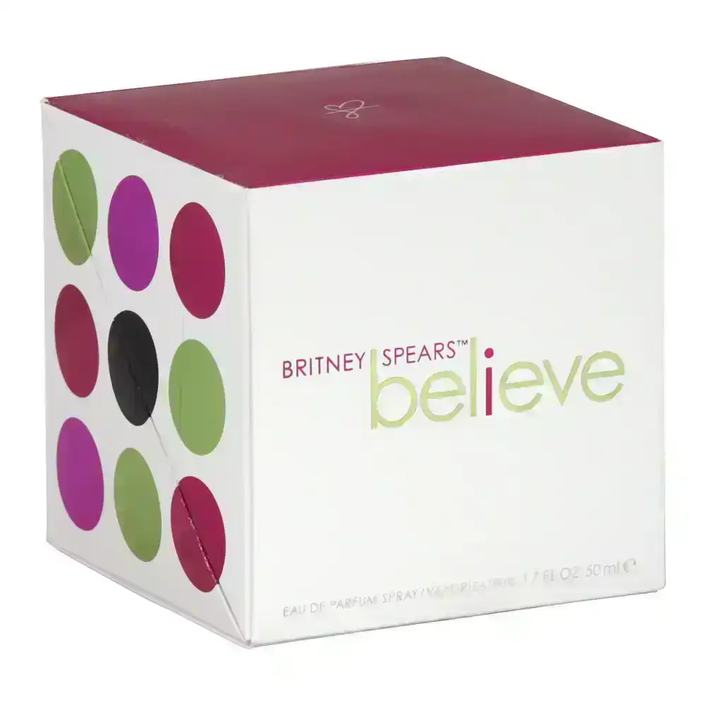 Britney Spears 50ml Believe Eau De Parfum Fragrances/Perfume Spray for Women