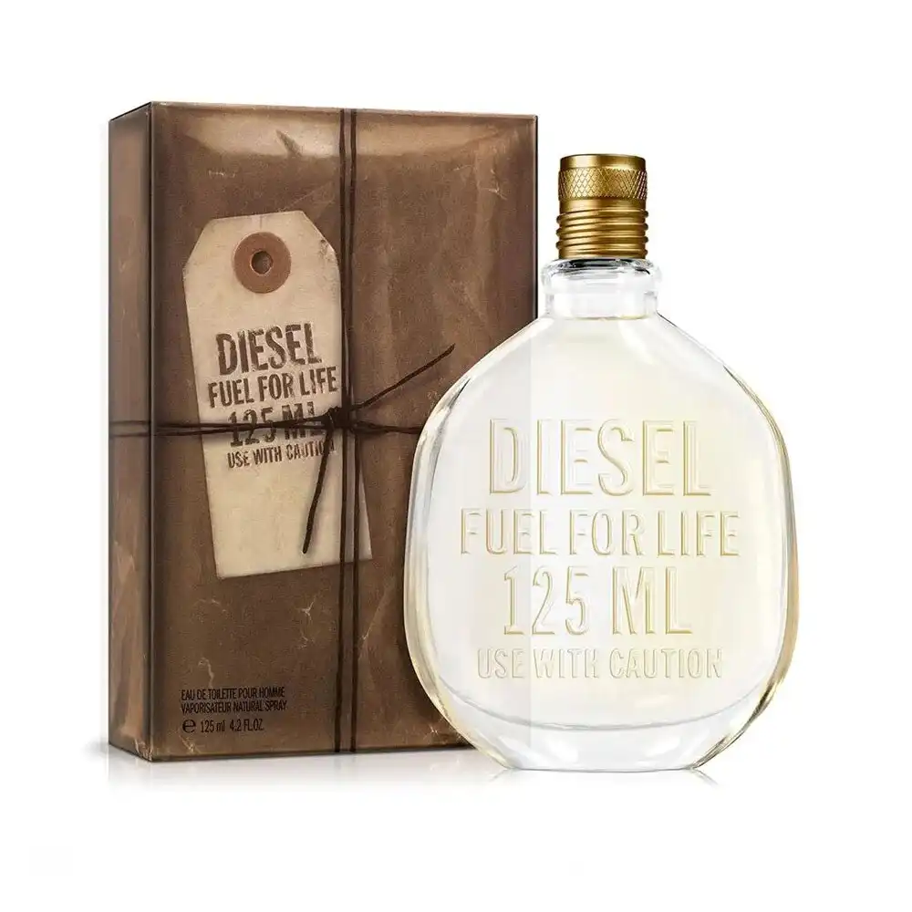 Diesel Fuel For Life 125ml Eau De Toilette Mens EDT Natural Spray/Fragrance CLR