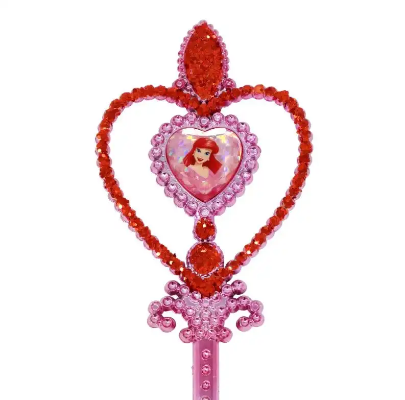 Disney Princess Ariel Heart Gemstone & Glitter Wand