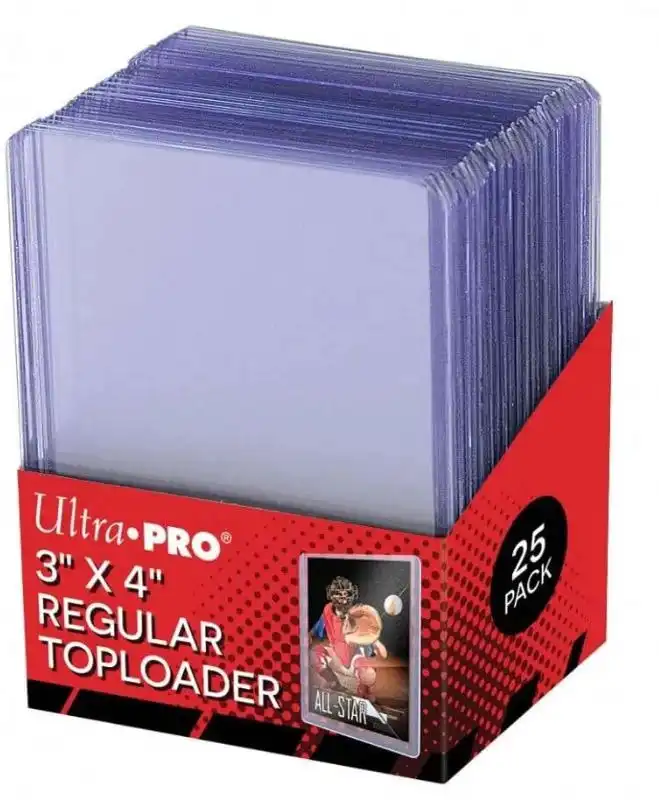 UltraPro Clear Regular Toploader - 3" X 4" 35 Point