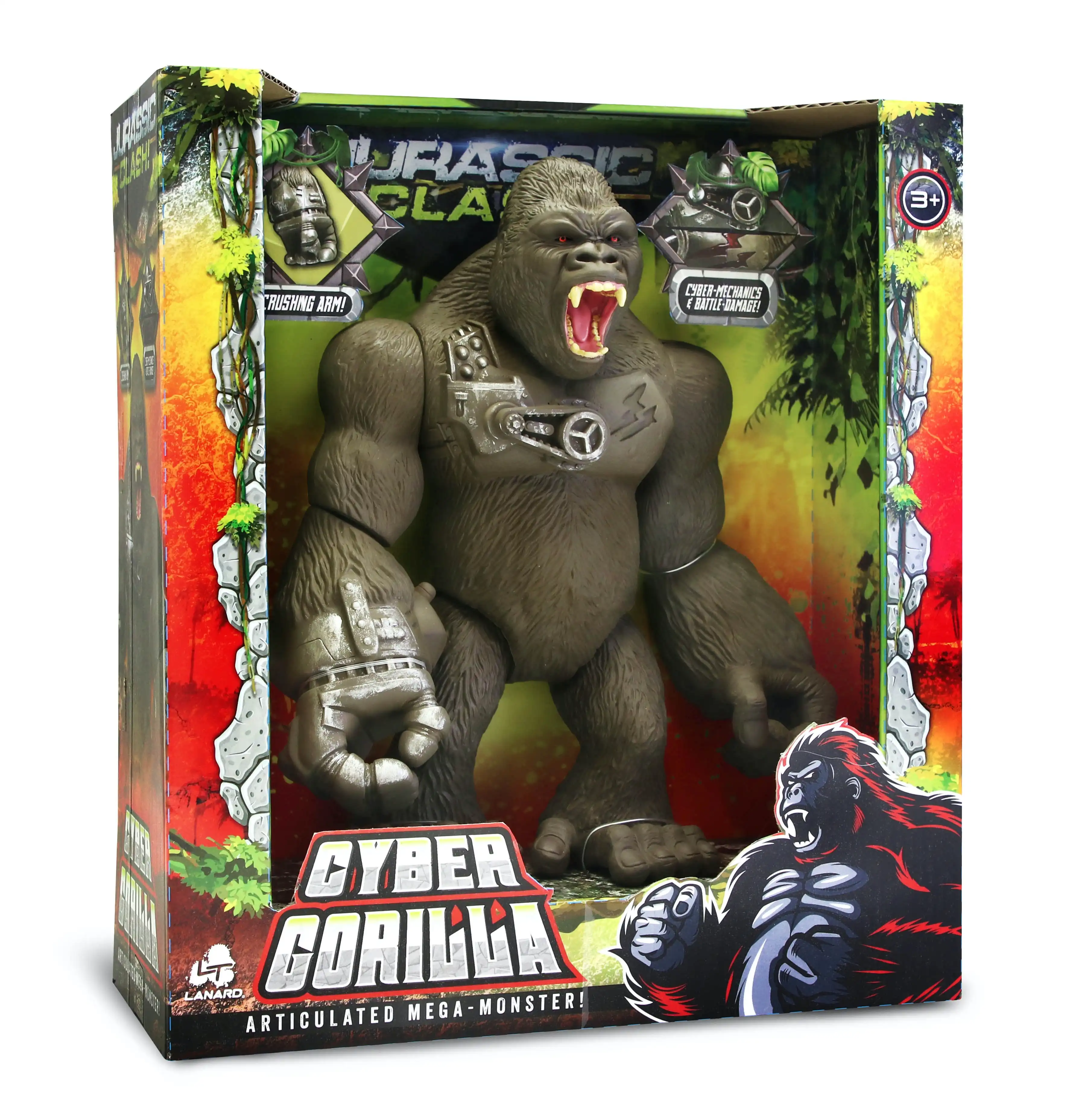 Jurassic Clash Mega Monster! Cyber Gorilla