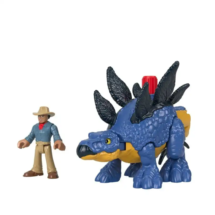 Imaginext™ Jurassic World™ Stegosaurus & Dr. Grant