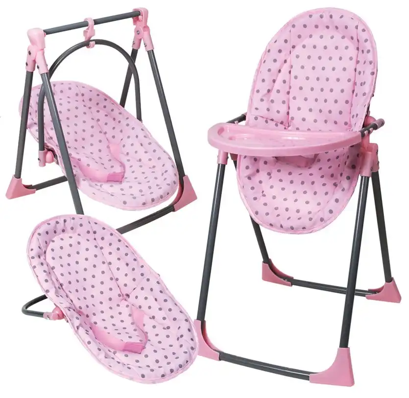 Lissi 4 In 1 Highchair with beauty bag and front carrier