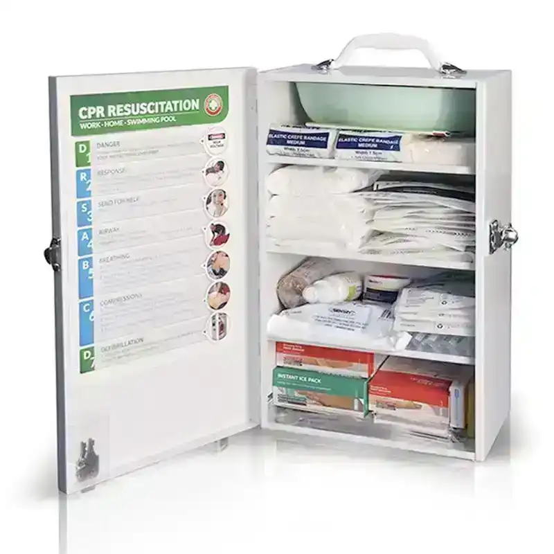 First Aid Kits Australia Emergency Workplace/Office Wall Mount First Aid Kit Box