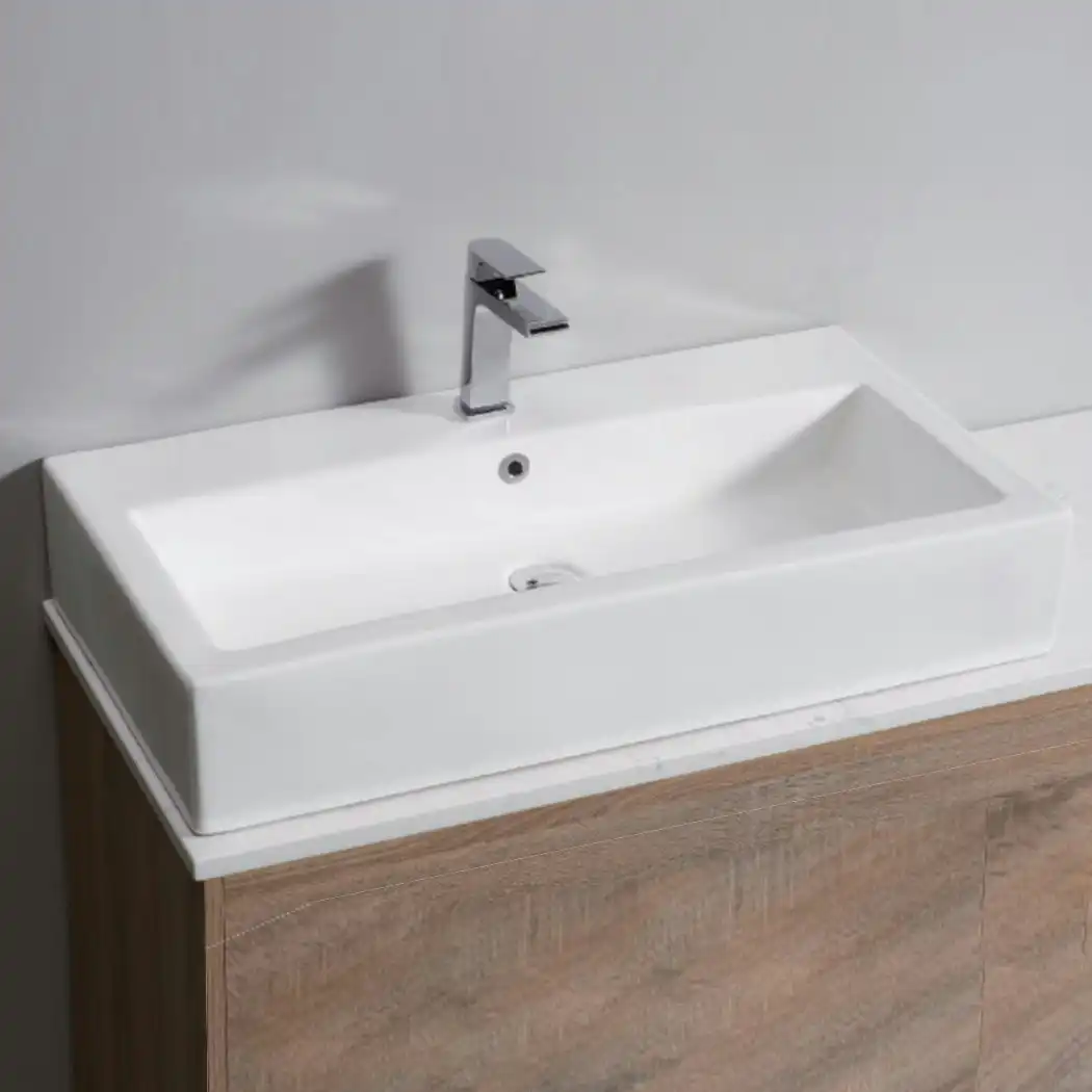 Traderight Group  Ceramic Basin Bathroom Wash Counter Top Hand Wash Bowl Sink Vanity Above Basins