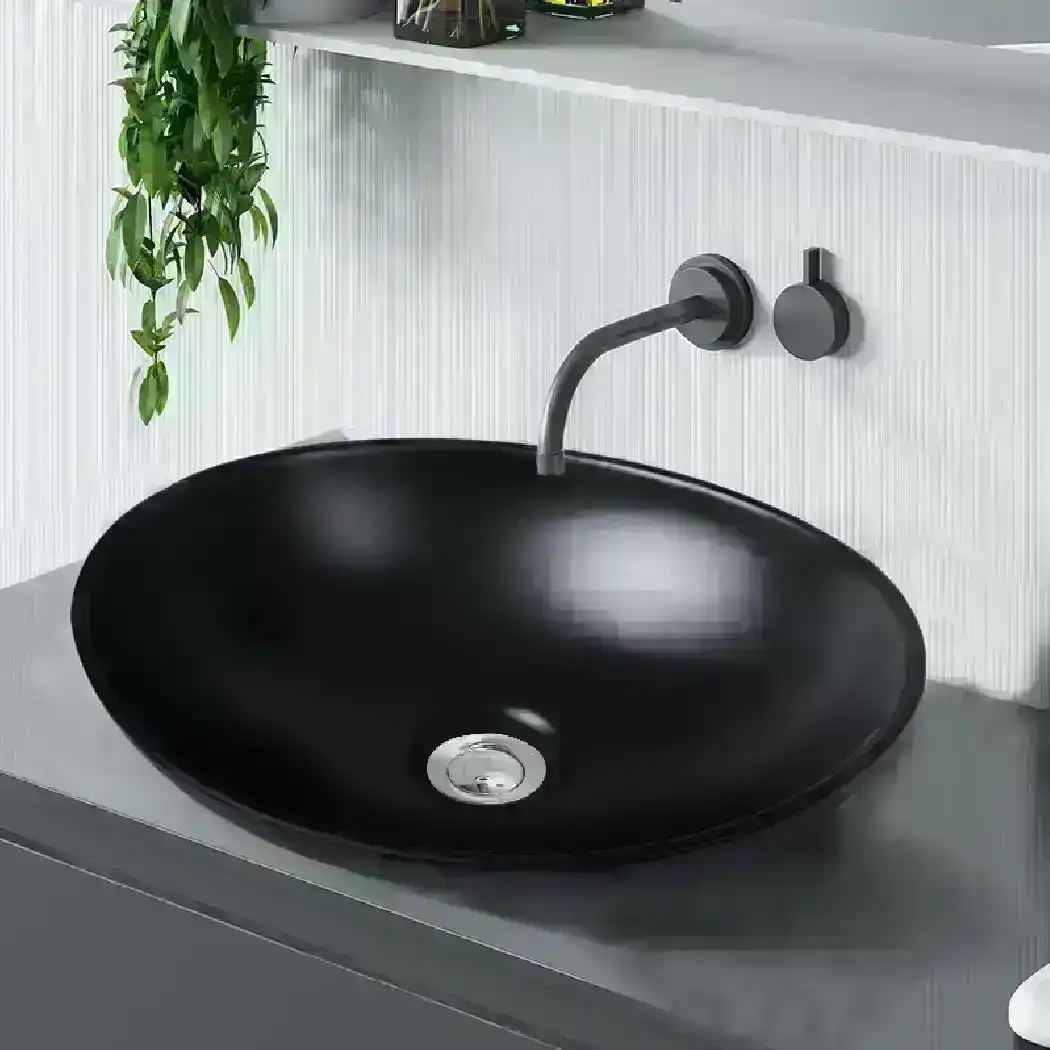 Dutxa Ceramic Basin Bathroom Sinks Hand Wash Bowl Vanity Above Counter Matte