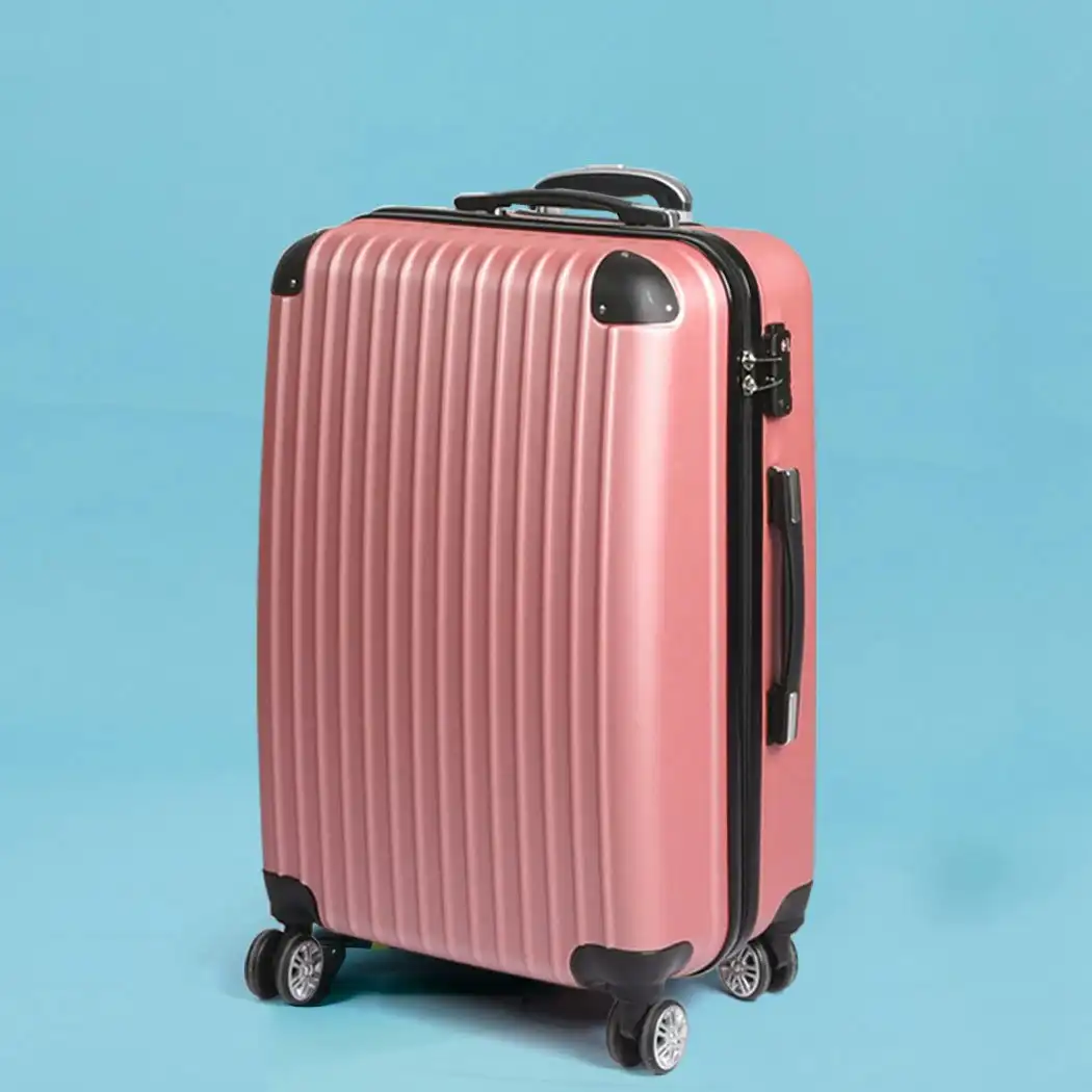 Slimbridge 28" Travel Luggage Suitcase TSA Lock Carry Bag Hard Case Rose Gold