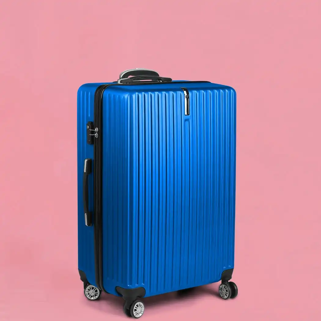 Slimbridge 28" Inch Luggage Suitcase Travel TSA Lock Hard Shell Carry Case Blue