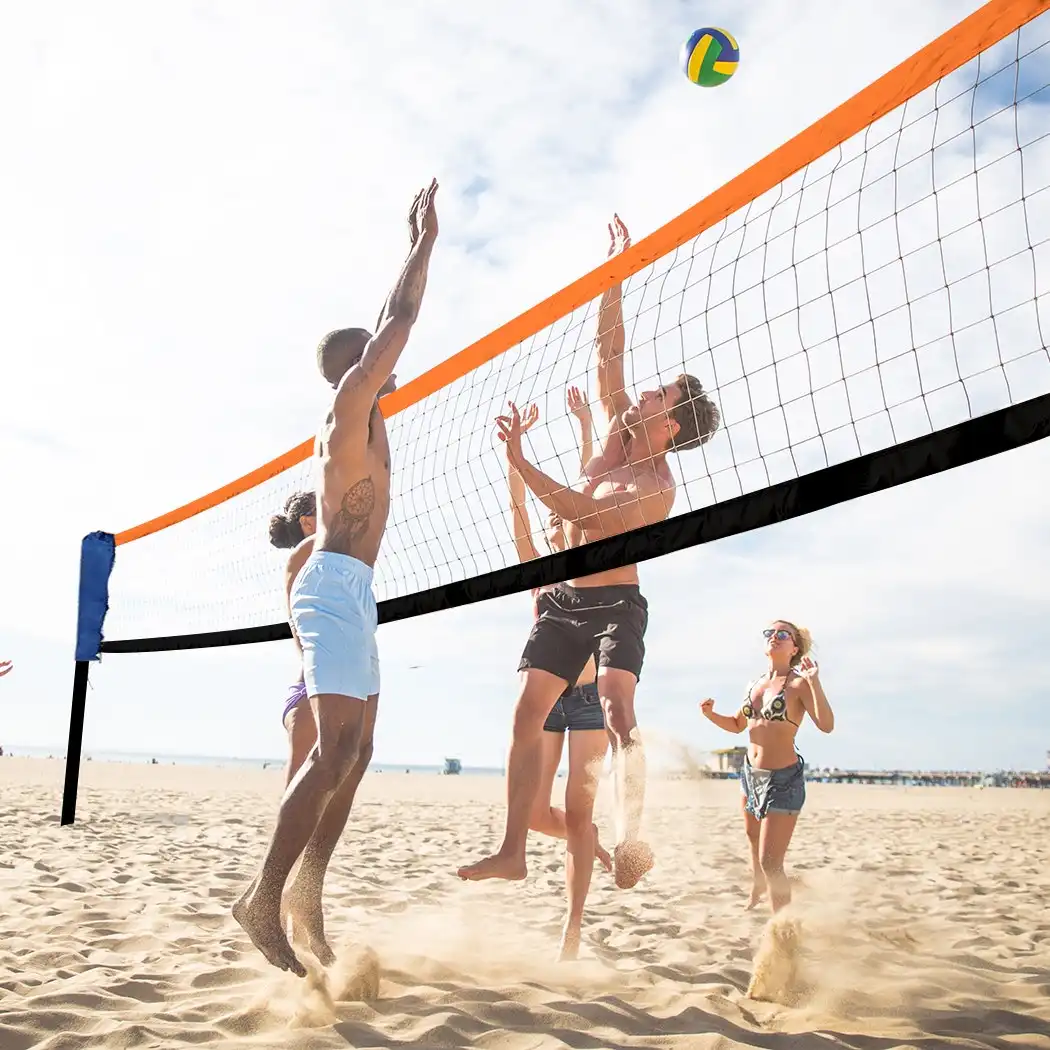 Centra Badminton Net Tennis Volleyball Portable Sports Set Beach Backyards 4M