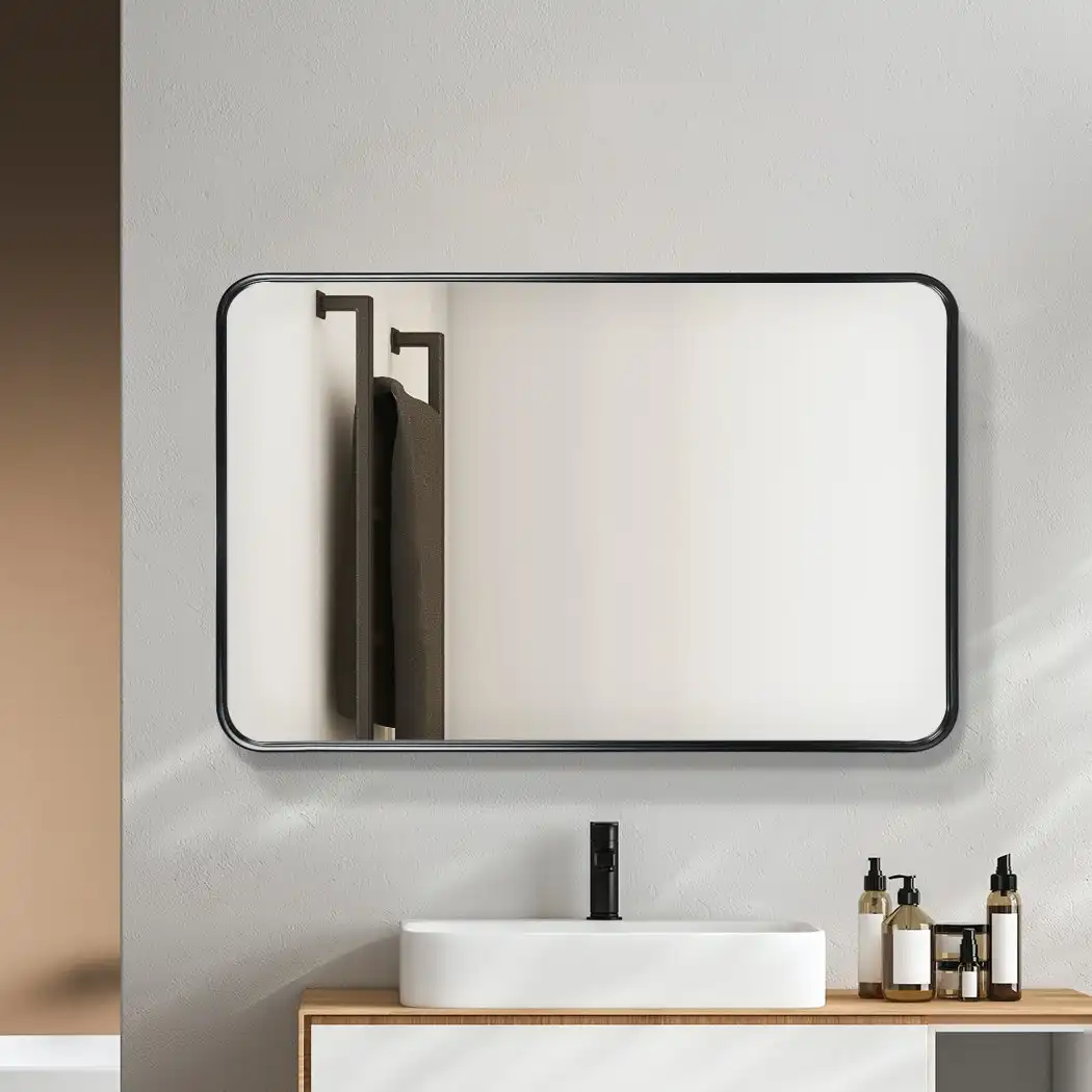 Yezi Wall Mirror Rectangle Bathroom Vanity Makeup Mirrors Large Home Decor Frame