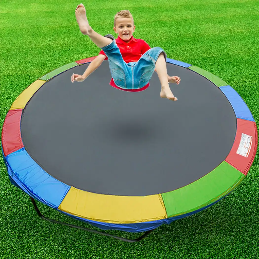 Centra 14 FT Kids Trampoline Pad Replacement Mat Reinforced Outdoor Round Cover