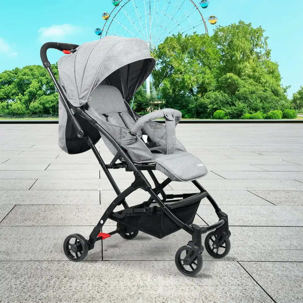 BoPeep Baby Stroller Travel Pram Push Chair Kids Jogger Buggy Foldable Absorbers