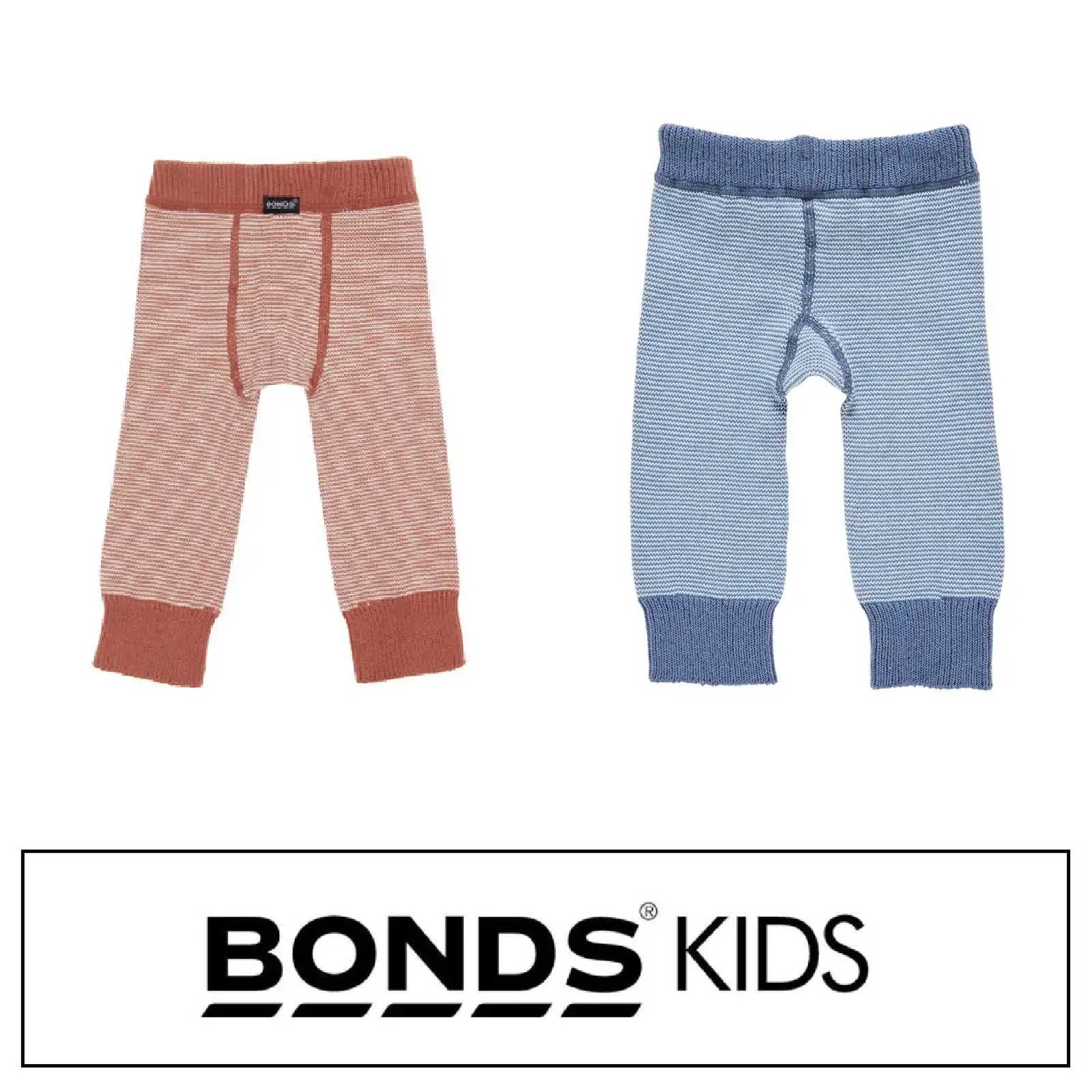 Bonds Baby Cotton Leggings Stripe Knit Crawling Crawler